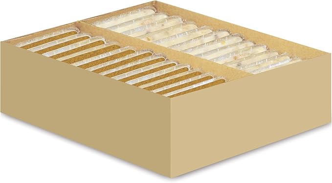 C&S Suet Variety Value Pack, Peanut Delight Dough & Berry Treat, Wild Bird Food, Year Round Source of Energy for Birds, 24 Pack