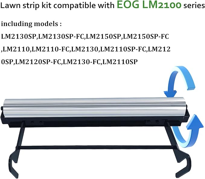 AR2100 21inch Stainless Steel Mower Striping Kit Fit for EGO 21" Walk Behind Push Mower