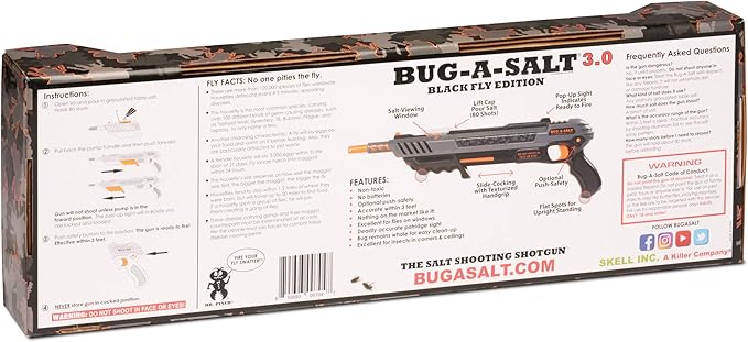 BUG-A-SALT Black Fly 3.0