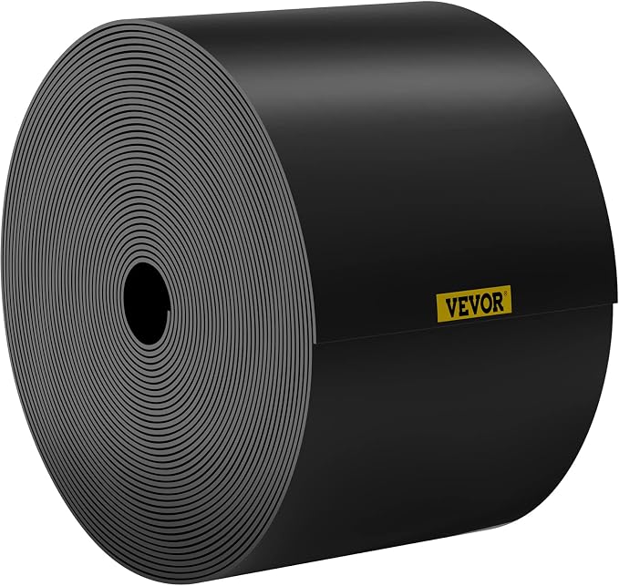 VEVOR Landscape Edging, 10 inch Depth 40 ft Total Length, Recycled HDPE Coiled Terrace Board, Flexible Bender Border for Landscaping, Lawn, Garden, Yard, Against Invading Weeds, Black