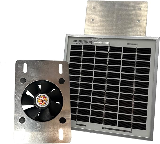 Solar Metal RidgeBlaster for Houses, Sheds and garages That Have Ridge Venting