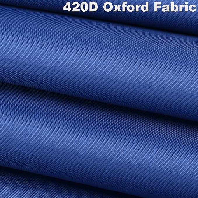 Tipping Trailer & Wagon Cover - Steel Folding Cargo Trailer Cover 72x48x5in Blue