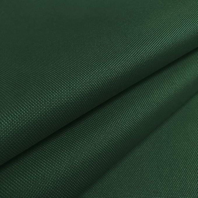 Waterproof Canvas Fabric by The Yard 58" W 600D Upholstery Polyester Material Indoor Outdoor Water Resistant Fabric for Chair Cushion Furniture Cover Sewing DIY Cloth, 2 Yards Green