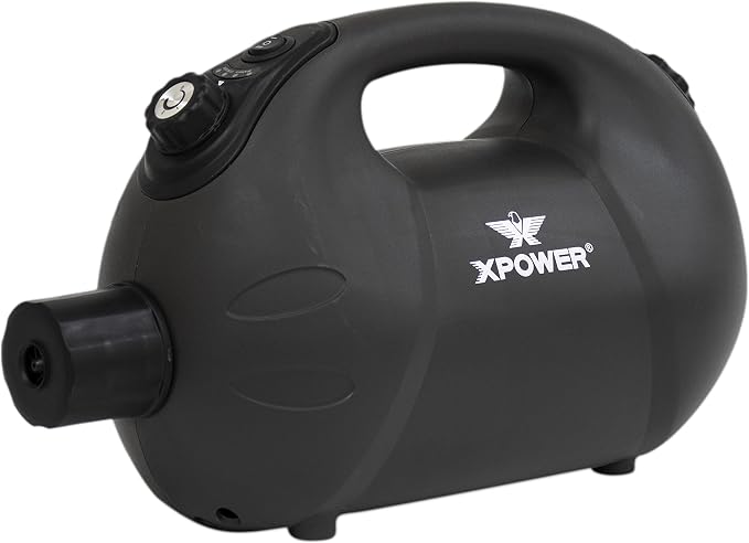 XPOWER Ultra Low Volume Cordless Electric Cold Fogger Sprayer with Battery and Charger F-18B