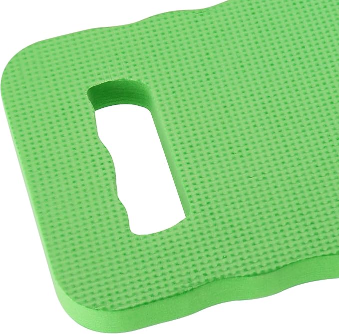 PINGEUI 12 Pack 15.7x7x0.78 Inches Green Garden Kneeling Pad, Thick Garden Kneeler Pad Kneeling Mat, Garden Knee Cushion for Gardening Floor Cleaning Yoga Exercise
