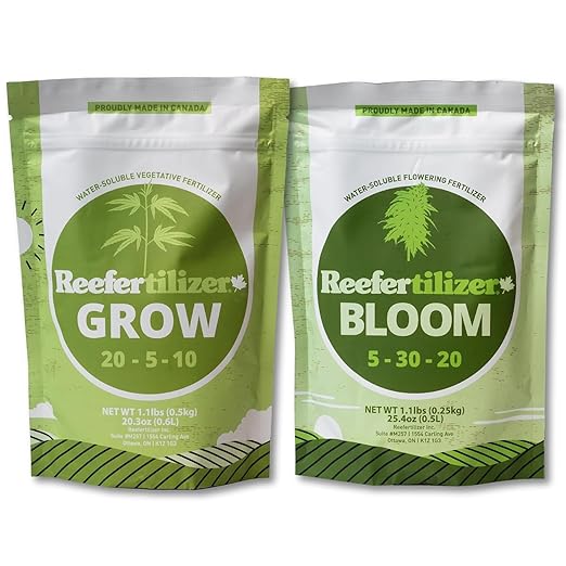 Reefertilizer® Grow and Bloom Bundle - Water Soluble Fertilizer & Micronutrients for Veg and Flower