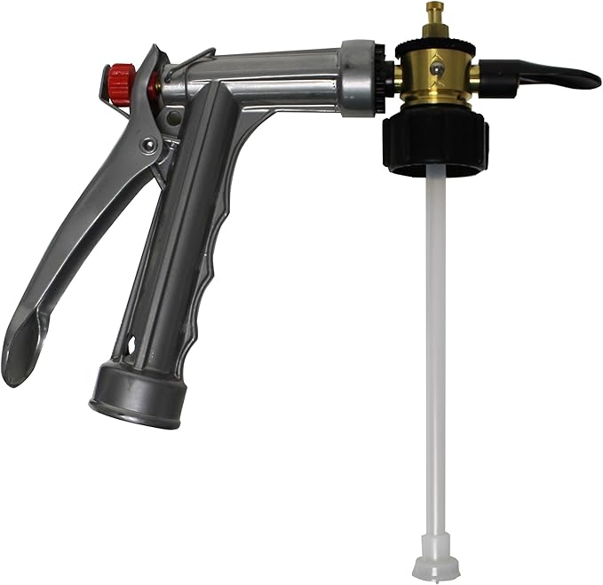 Chapin International G364 Professional Hose-end Sprayer with Metering Dial, Translucent White