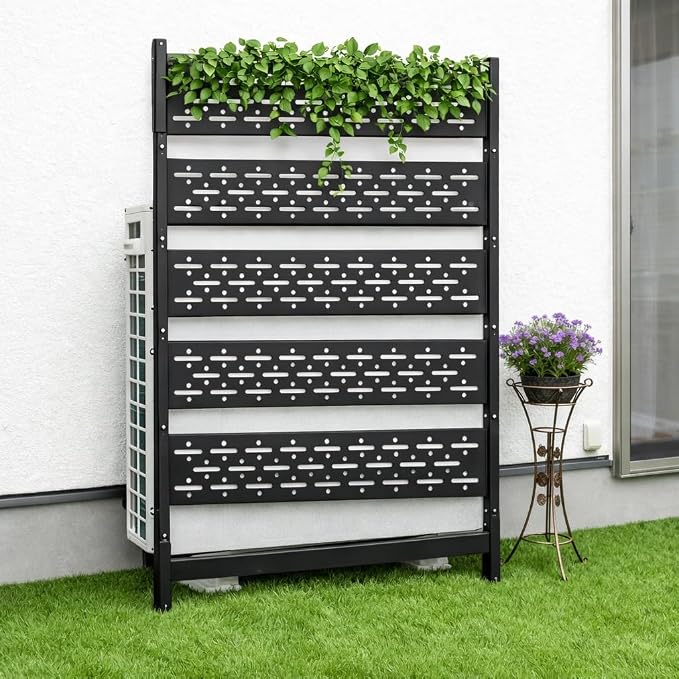 72" H x 38" W Air Conditioner Fence Screen,Outdoor Privacy Screen Panels,Trash Can Privacy Screen for Outside Patio Backyard,Balcony, Pool