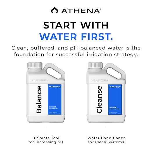 Athena Blended Balance | Liquid pH Buffer & Stabilizer for RO Water | Formula for Hydroponics | Sediment-Free, Dosatron Compatible | 1 Gallon