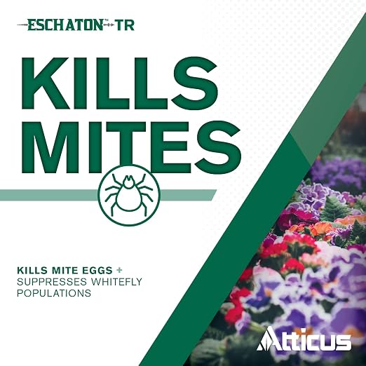 Atticus Eschaton TR Greenhouse Fogger (2oz Can) - (Compare to Beethoven) - Total Release Etoxazole Insecticide/Miticide - Kills Mites and Suppresses Whiteflies (Pack of 3)