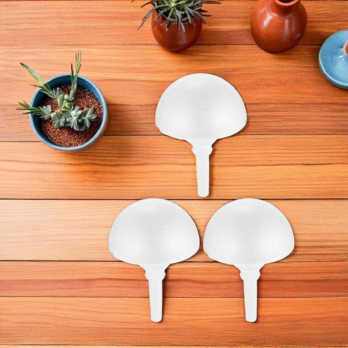 Bride Bouquet Holders 3-Pack Floral Foam Handles Wedding Flower Holder Lightweight Compact 8.46X5.90X5.90 Inch Bridal Bouquet Support