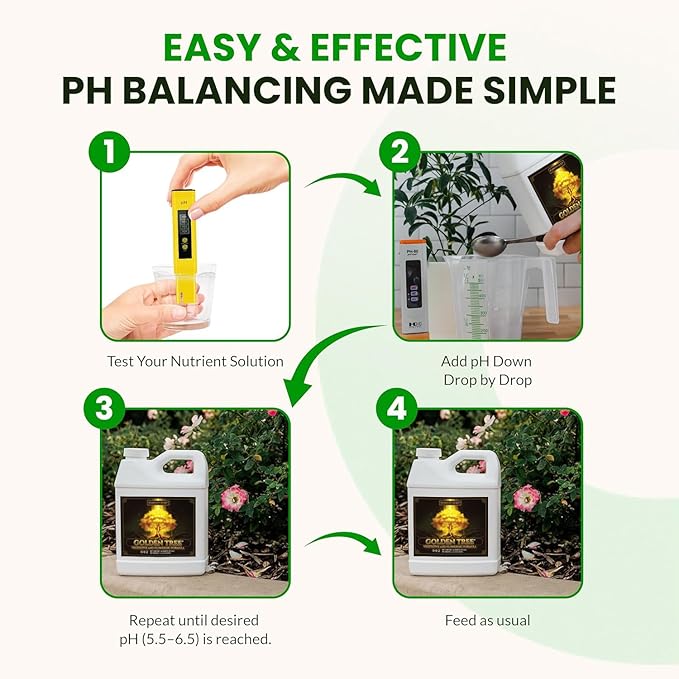 Humboldts Secret Golden Tree Liquid Plant Food | Enhances Growth Indoors or Outdoors | All-in-One Plant Nutrients for Vegetables, Trees, Flowers, Fruits, Roses, Lawns, Tomatoes | 64 Ounce