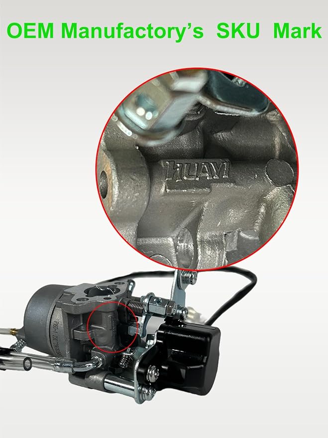 YAMAKATO Huayi P16D-1 Inverter Carburetor for Predator 2000/1600 A ipower SUA2000i SUA2300i 2000 2300 Generators with Stepper Motor