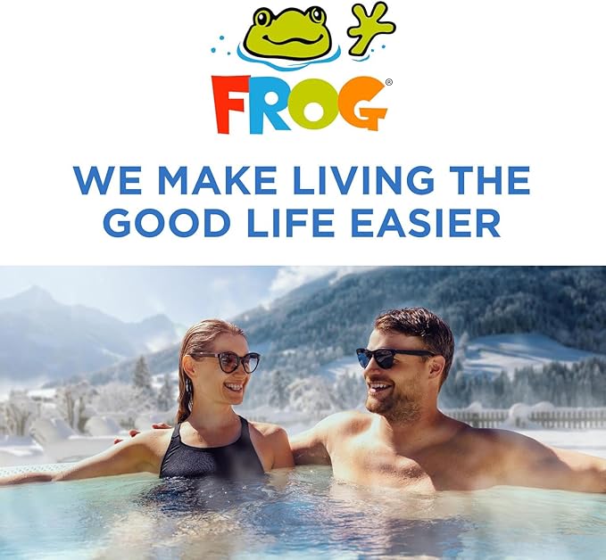 FROG @Ease Floating System and Pipe & Jet Cleanser for Swim Spas - Self-Regulating Swim Spa Sanitizer and Deep Clean Purge - Sanitizing Minerals & SmartChlor Technology - Fresh Start Bundle