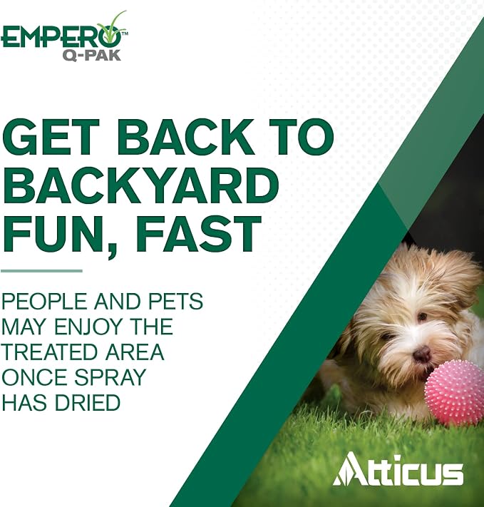 Atticus Empero Q-Pak Nutsedge Killer (2-Pack) Turf Herbicide - Kills Nut Grass in Established Lawns, Ornamental Turfgrass, & Landscape Areas - Halosulfuron - by Atticus