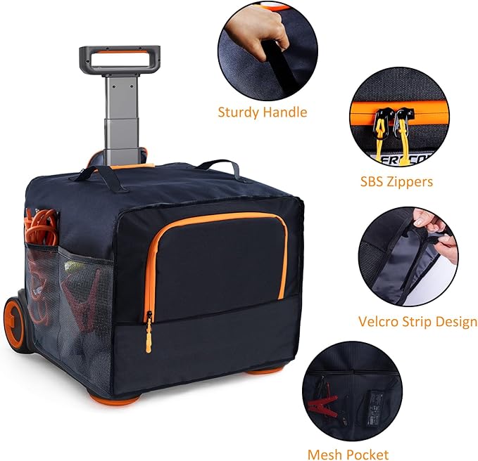 Upgraded Dust Cover Compatible with Jackery Solar Generator 2000 Plus 400W, Jackery Explorer Kit 4000 Plus, Jackry Solar Generator 3000 PRO 400W, Water-resistant Dust Cover for Jackery Solar Generator
