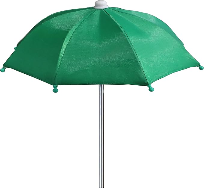 Replacement Mini Umbrella for COZYNUT Squirrel Feeder Picnic Table (Green)