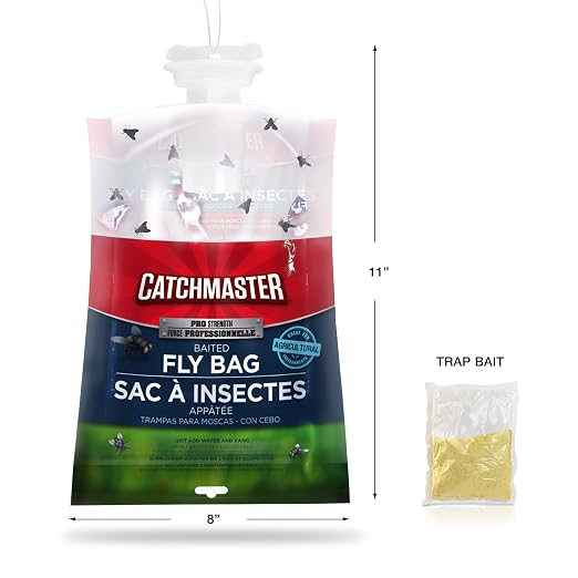 Catchmaster Fly Trap Bundle, Window Fly Traps 12-Pack & Fly Bag 4-Pack, Fruit Fly Traps for Indoors & Outdoors, for Garage, Backyard, Pool, Patio & Camping