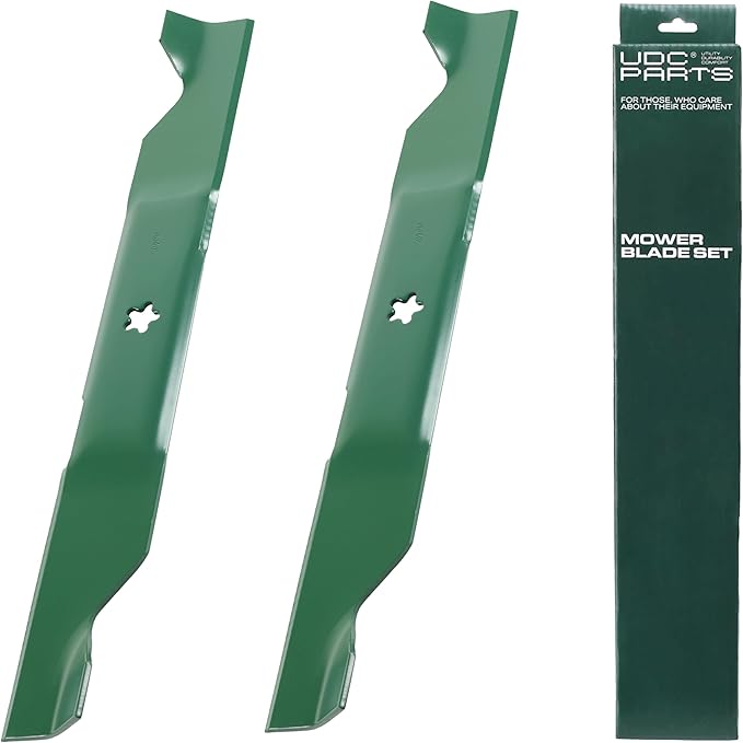 UDC Parts 405380 Husqvarna 46 Inch Mower Blades YTH22V46 Husqvarna Z246 532405380 RZ 4623 YTH 22V46 YTH20K46 YTH21K46 YTH22K46 YTA22V46 Craftsman Replace 594892801 / Medium Lift 2 Pack