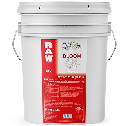 RAW All in One Bloom | Premium All-in-One Fertilizer for Flowering Plants