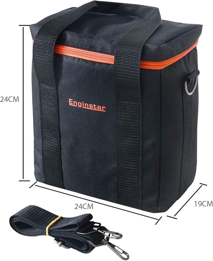 EnginStar Carrying Case Storage box 300W Power Station,Travel Business Lunch Bag, Shockproof Universal Compatible for Portable Power Station, Picnic Camping Wild Fishing Hunting