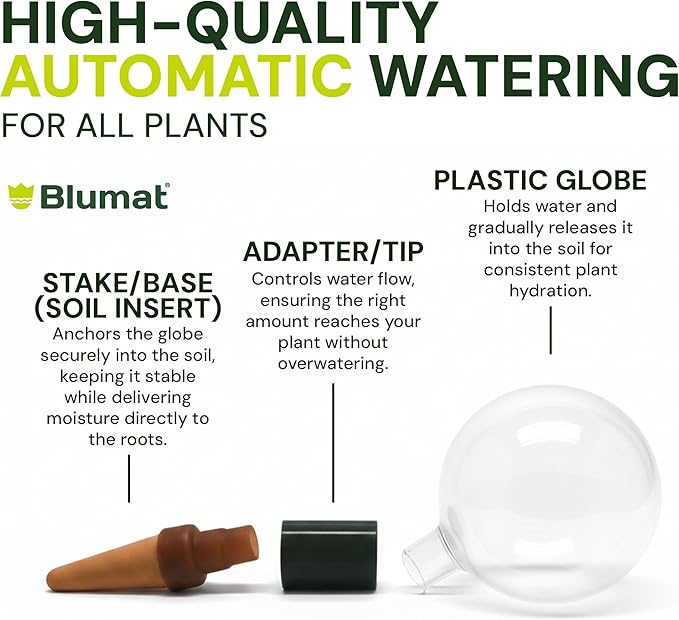 Blumat Clear Globe 3-Pack