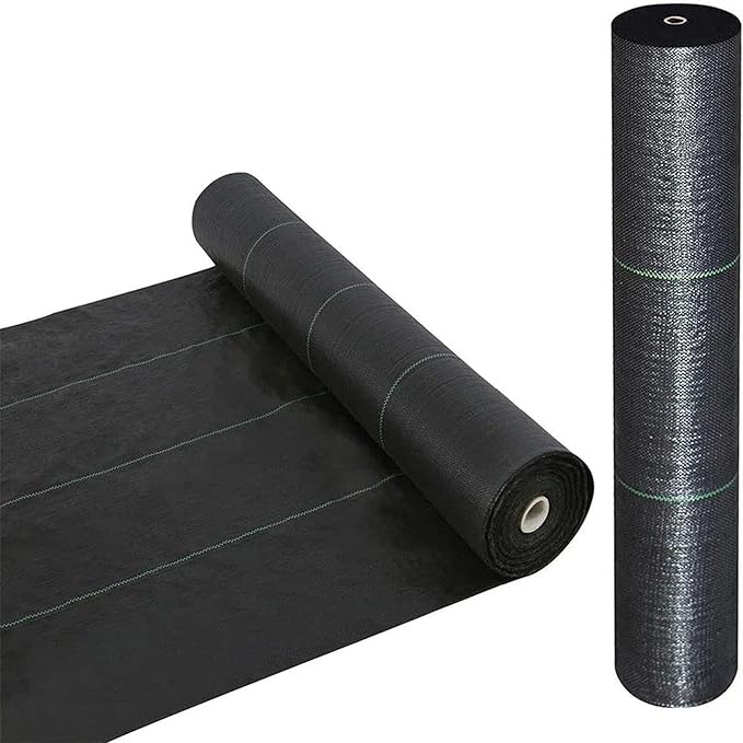 Weed Barrier Landscape Fabric Durable Weed Block Gardening Mat Non Woven Weed Block Fabric Garden Landscaping Fabric Roll Weed Control Fabric in Rolls (3FTx100FT)