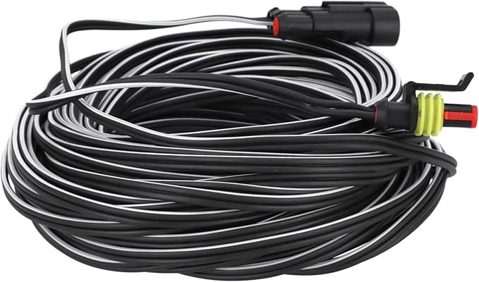 Timbera 20m / 66ft Low Voltage Charging Cable for McCulloch ROB S400, S500, S600 & ROB R600, R800, R1000 – Robotic Lawnmower Transformer Power Supply Accessory – Extension Cord – 20 Meter
