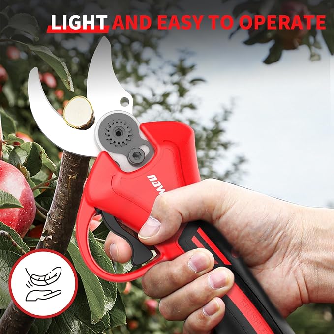 NAWIN 16.8V Electric Extended Ratchet Wrench + 40mm Electric Pruning Shears