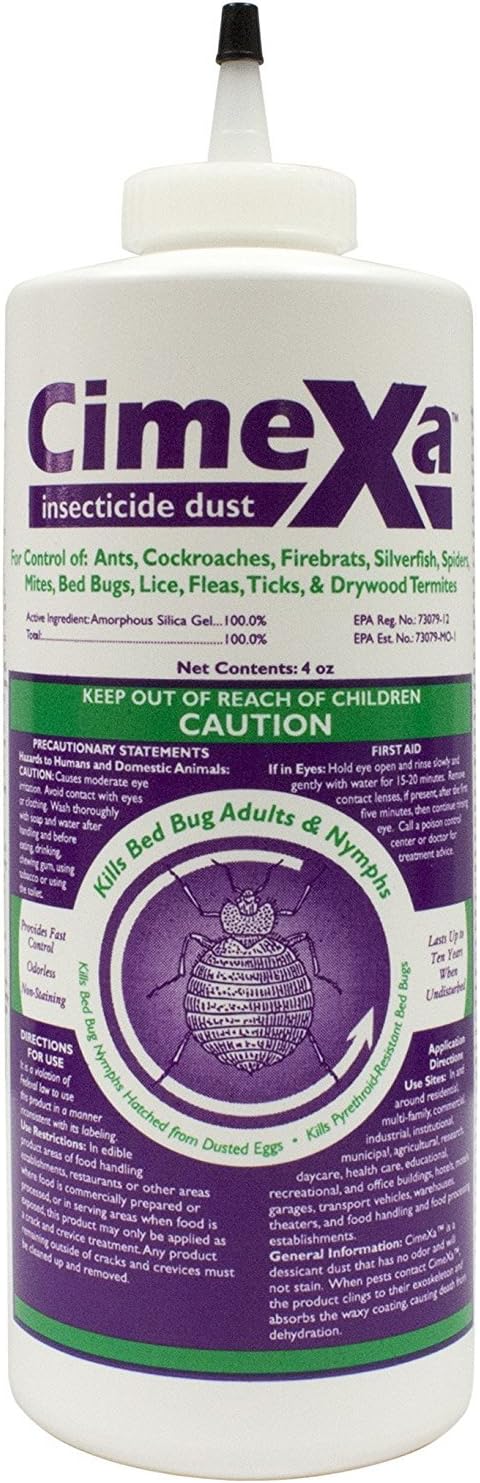 Rockwell Labs - CXID032 - Cimexa Insecticide Dust - Insecticide - 4oz