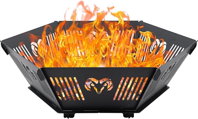 Portable Plug Fire Pit, 38.6"" Collapsible Fire Pit for Outdoor Wood Burning with Carry Bag, Folding Fire Pit for BBQ, Camping, Travel, Picnic, Backyard, Patio, black