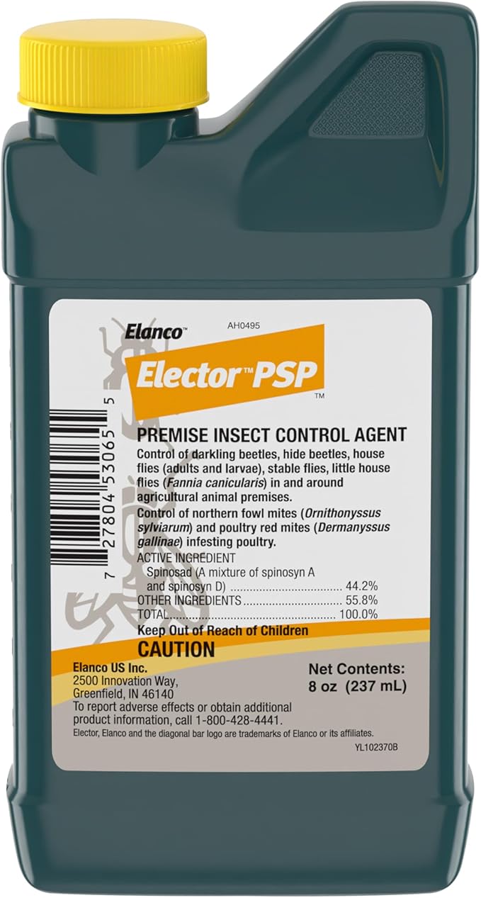 Elector PSP Premise Insect Control Agent | Controls Beetles & Flies | 237 mL Bottle