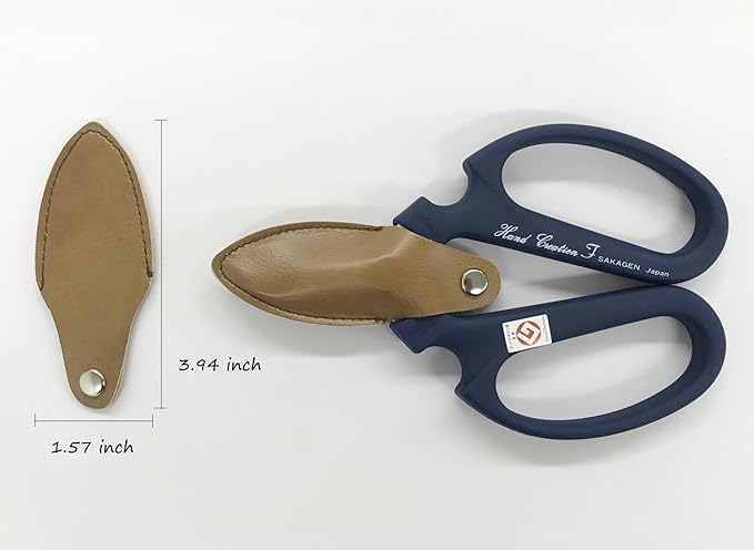 Sakagen Flower Scissors Hand Creation F-170 (Blue, 170mm)