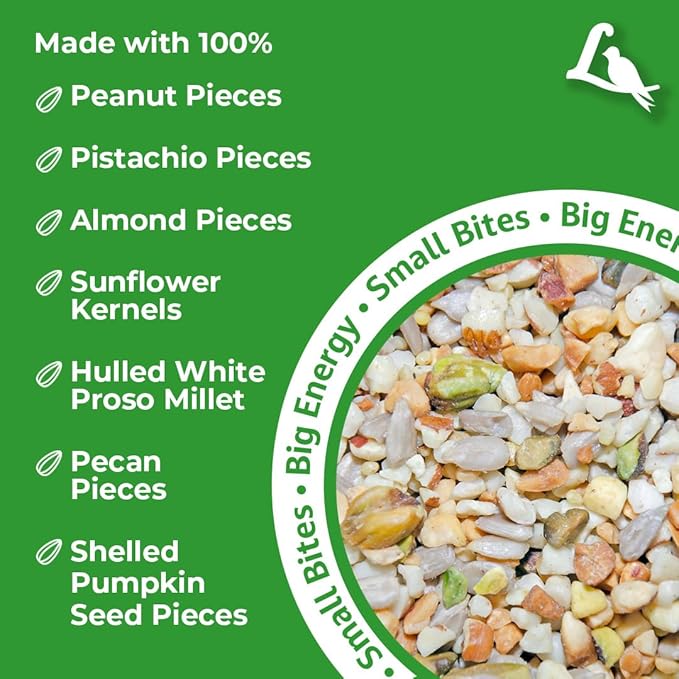 Lyric Fine Tunes Wild Bird Seed - No Waste Bird Food Mix - Attracts Colorful Wild Birds - Perfect for Your Backyard Feeders - 10 lb. (pack of 2 - 5 lb bags)
