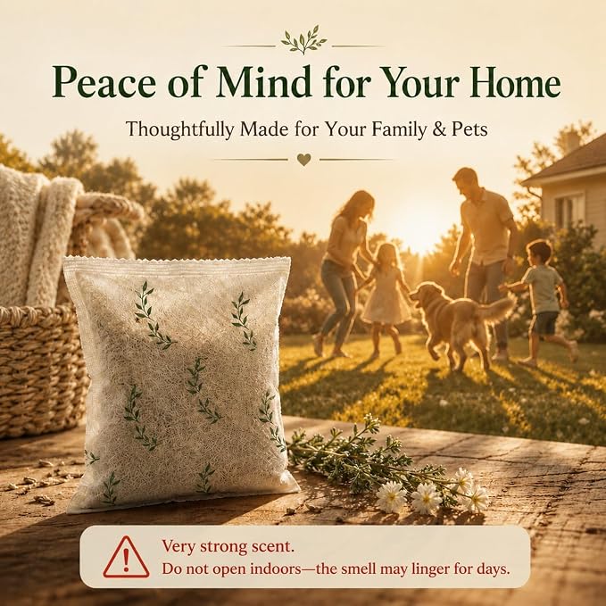 Raccoon Repellent Homes & Yards - Outdoor Safe Granules, Helps Shield Trash Cans, Gardens, and Attics from Nuisance Wildlife-10Packs