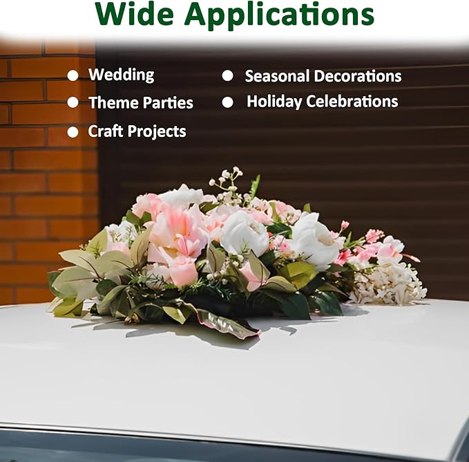 3Pcs Floral Foam Rings 10 Inch Round Floral Wet Foam Ring Foam Ring Flower Arrangement Kit for Florist Wedding Foam Decoration, Green