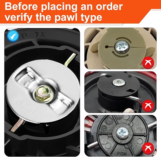 SOFO Pull Start Assembly for Champion 196cc 208cc 212cc 224cc 3000 3500 4000 4500 Watt 5.5hp 6.5hp Engine CPE Generator Water Pump Pressure Washer Recoil Starter Pull Cord Replacement