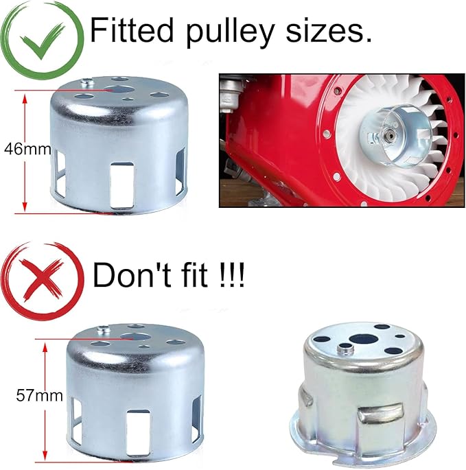 SOFO Pull Start Assembly for Champion 196cc 208cc 212cc 224cc 3000 3500 4000 4500 Watt 5.5hp 6.5hp Engine CPE Generator Water Pump Pressure Washer Recoil Starter Pull Cord Replacement