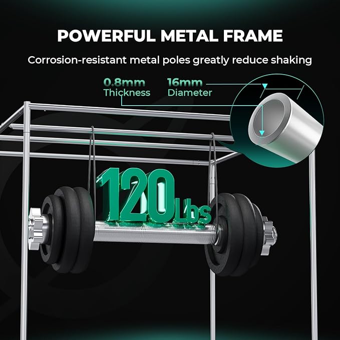 MARS HYDRO 2x2 Advanced Grow Tent, 24"x24"x55" High Reflective Mylar 1680D for Hydroponics Indoor Plant Growing, with Observation Window,Floor Tray and Smooth Zipper for TS600/TS1000