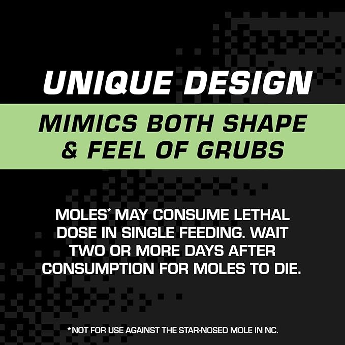 Tomcat Mole Killer Grubs, 8 Pack