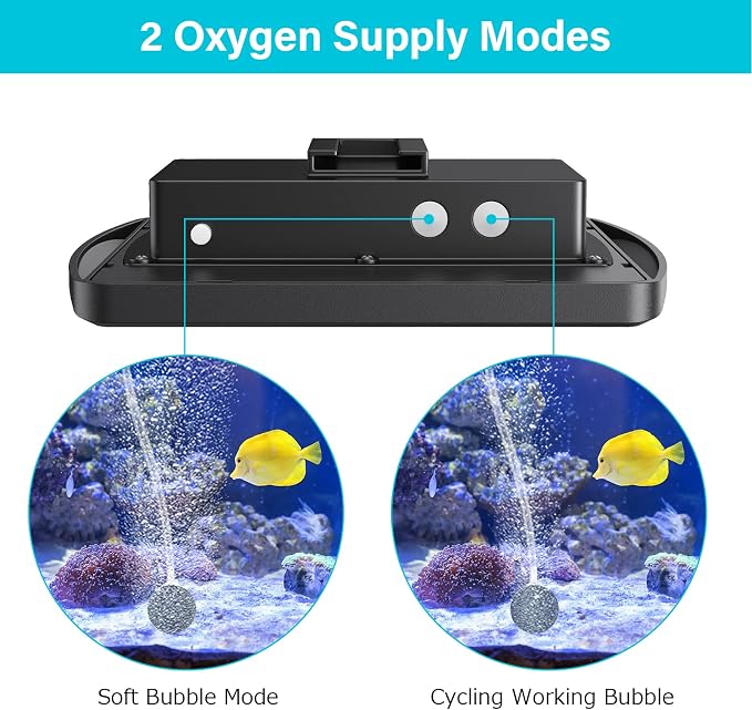 NFESOLAR Solar Pond Aerator, 2 Modes Battery Powered Solar Aerator for Ponds Outdoor, Solar Aquarium Air Pump Pool Aerator for Small Fish Pond Stock Tank Hydroponics Wildlife
