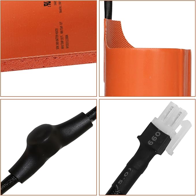 Cold Weather Kit for Generac- Battery Warmer Pad 7101 & Oil Heater Pad 7102,Battery and Oil Filter Heater Kit for Generac 9KW-22KW Air Cooled Standby Generators