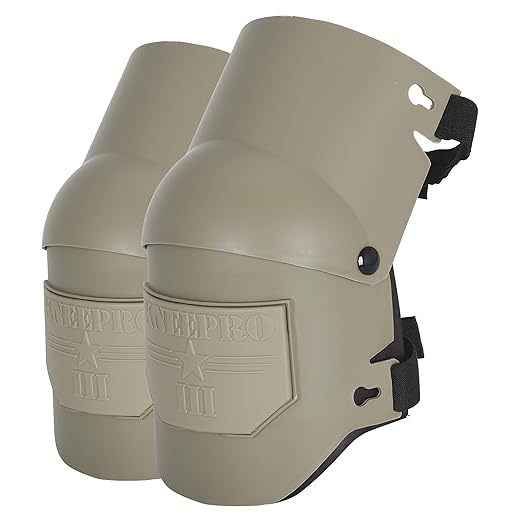 Sellstrom Ultra Flex KneePro Professional Knee Pads for Men & Women with Thick Foam Cushioning & Heavy Duty Hard Outer Shell - Adjustable Straps with Quick-Clips & Ergonomic Metal Hinges - for Construction Work, Gardening, Roofing, Flooring