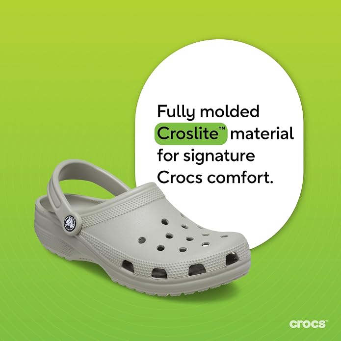 Crocs Unisex-Adult Classic Clog, Clogs for Women and Men
