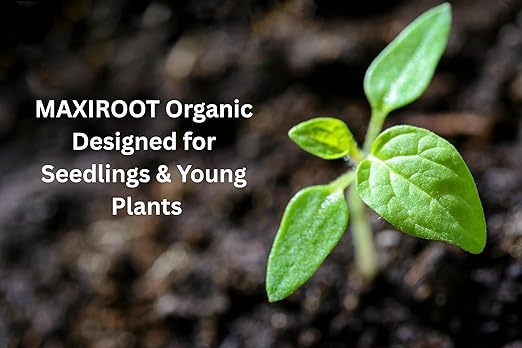 Organic Seedling Solution, Liquid Fertilizer for Seedlings, Cuttings & Clones – Natural Seaweed & Fish-Based Plant Food for Strong Root Growth. 32 oz
