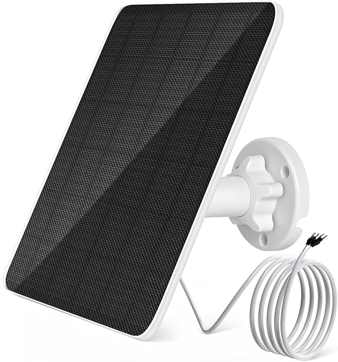 Solar Panel for Ring - 6W Compatible with Ring Video Doorbell 2, 3, 3+, 4 and Plus