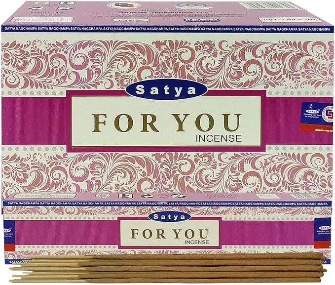 for You Incense Sticks and Incense Stick Holder Bundle Insence Insense Satya Incense