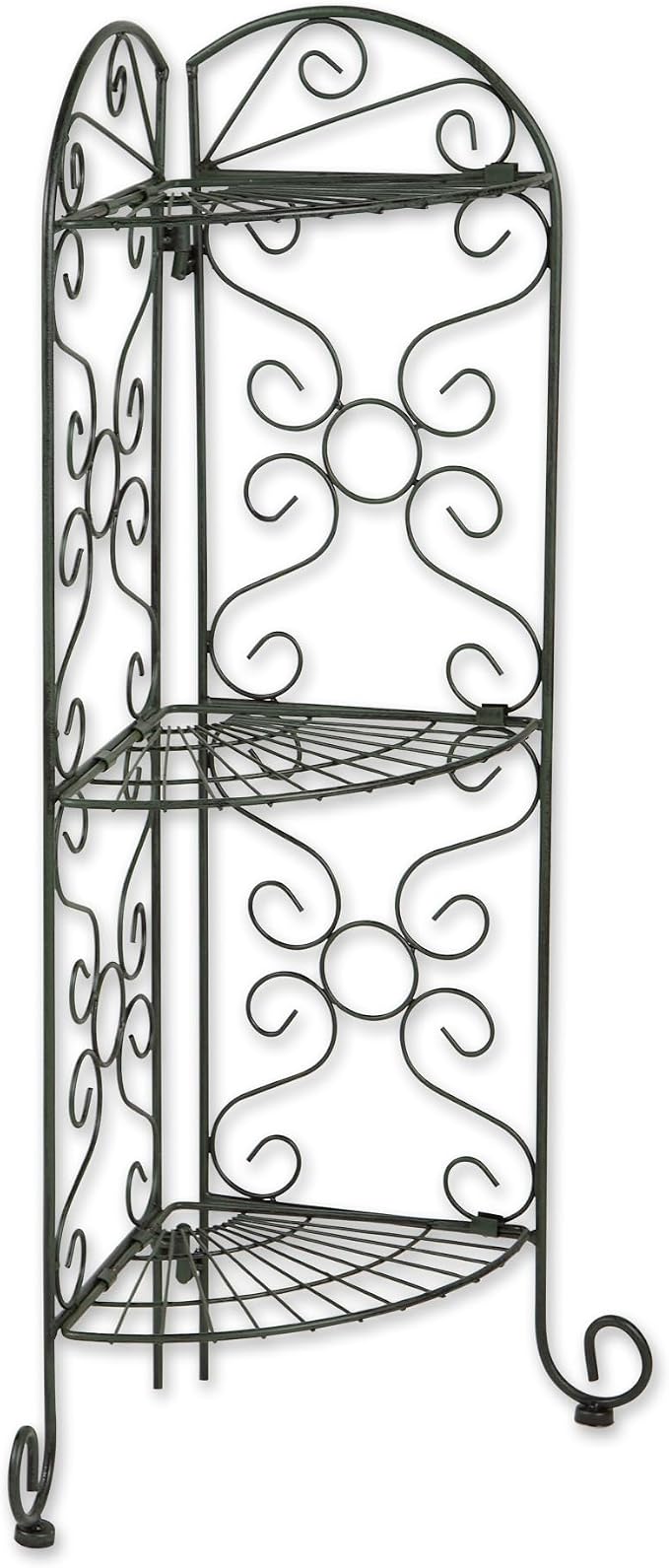 Zingz & Thingz Enchanting Secret Garden Collection Plant Stand, 12.5x9x30.25, Corner