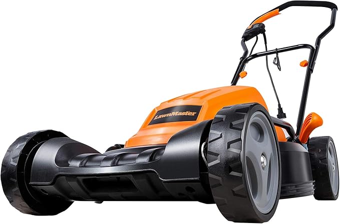 LawnMaster Electric Lawn Mower + Yard Master Outdoor Garden Extension Cord