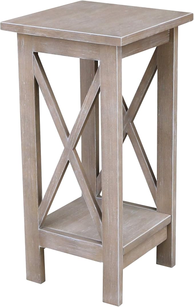 International Concepts 24" X-Sided Plant stand, Gray